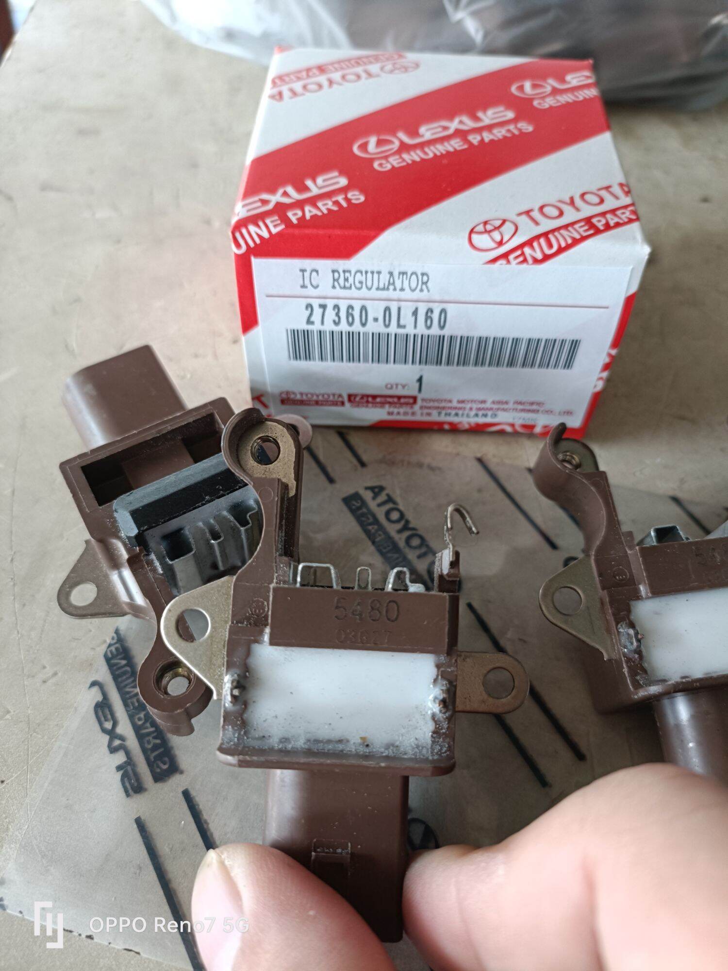 ic regulator alternator inova reborn vrz hilux revo new yaris sienta asli orisinil Harga  100,000 Ringgit*Penghantaran Percuma
