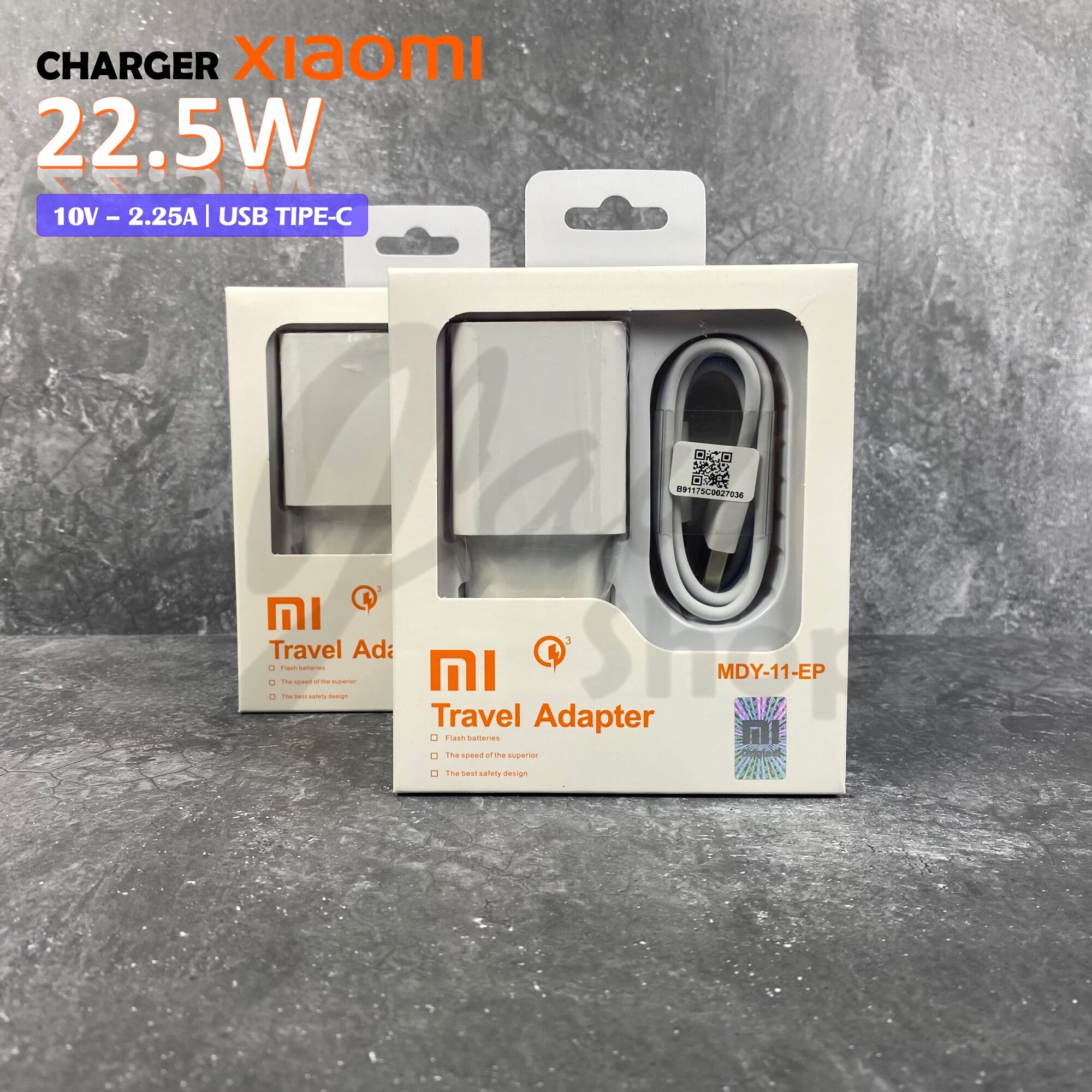 TRAVEL CHARGER XIAOMI MDY-11-EP TYPE C - 22,5W ORIGINAL 100% | Lazada ...