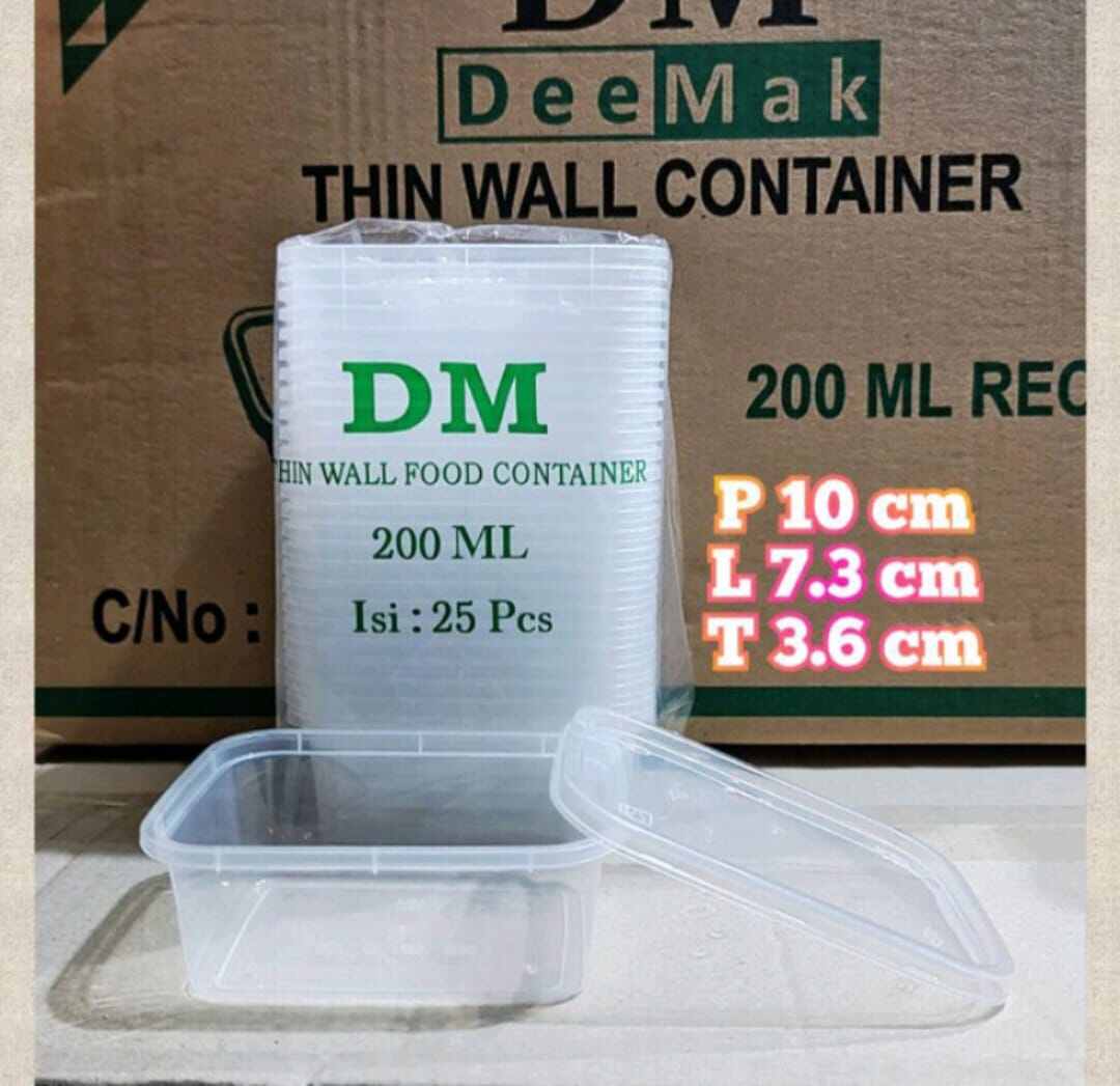 isi-25-tutup-thinwall-dm-kotak-panjang-200ml-food-container-box