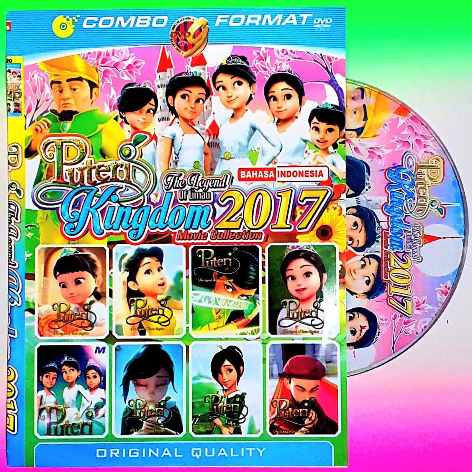 KASET DVD FILM PUTERI KINGDOM-FILM ANAK ANAK KARTUN LUCU-KASET DVD FILM