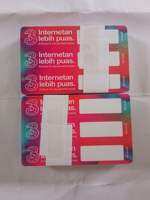 50 SN)Voucher kosong TRI  Qty 50 SN/ vocer