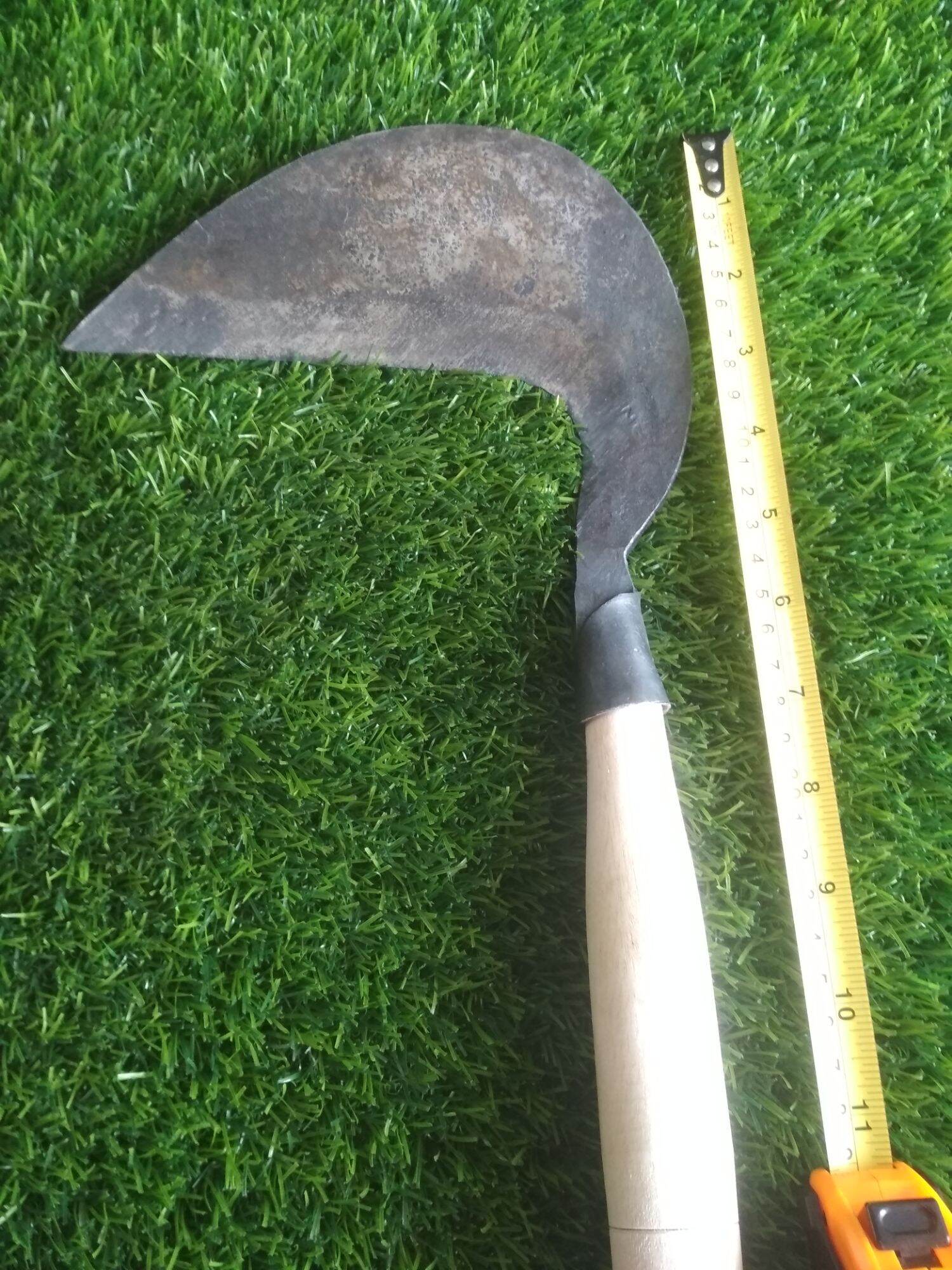 Parang kebun baja asli parang oyos pemotong rumput kebun bahan baja ...