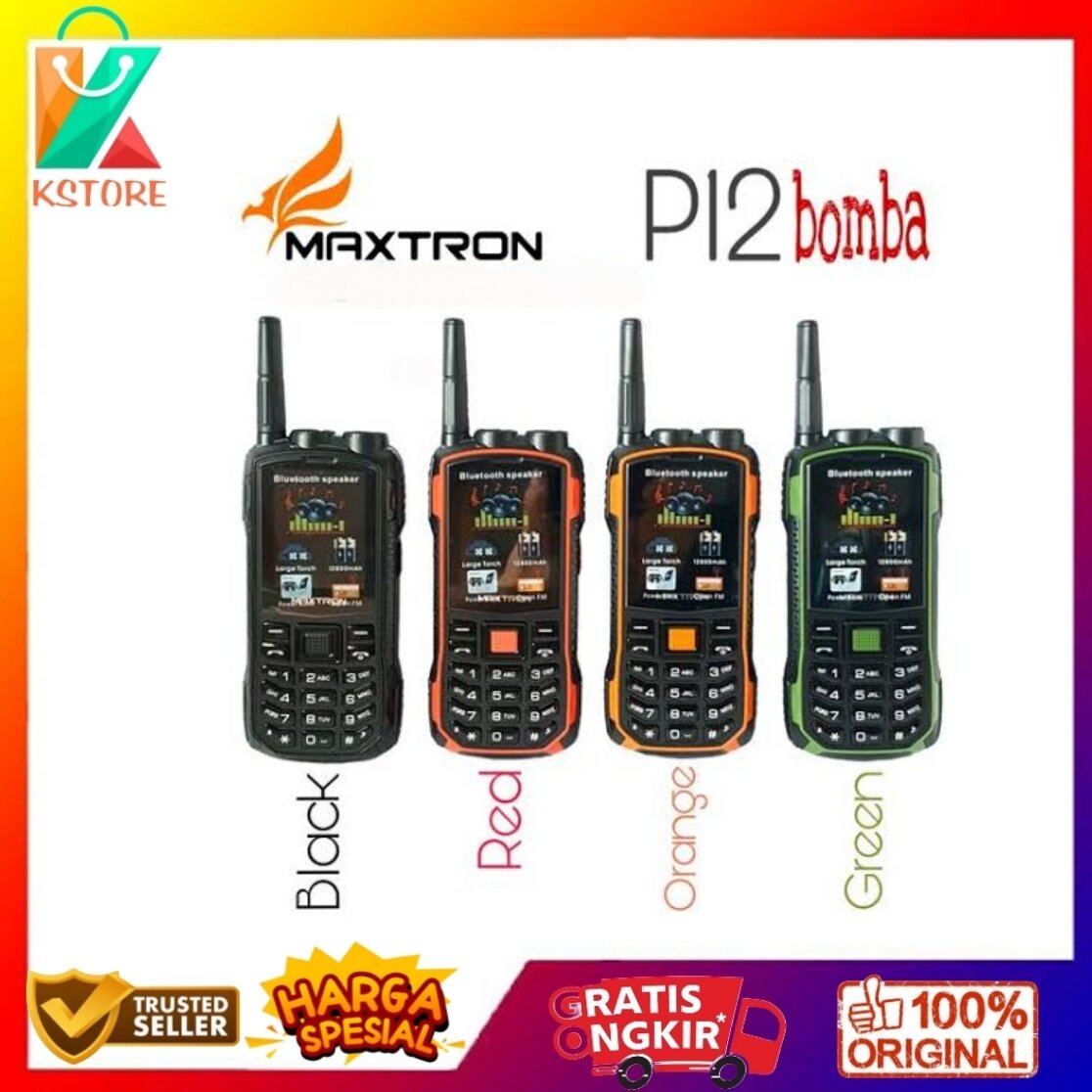 MAXTRON ANTENA P12 BOMBA NEW GARANSI RESMI Harga 305,000 rupiah*Gratis Ongkir