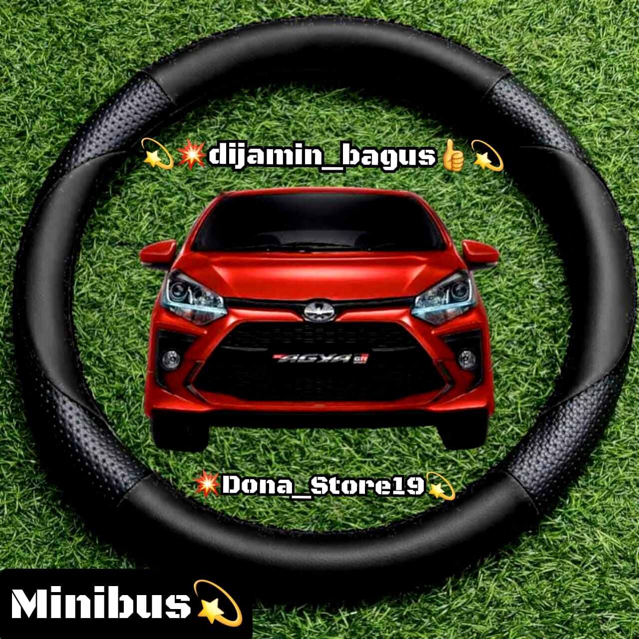 Realpick Toyota Agya Coover Setir, Old/New Ayla Sarung Stir, size M Harga 47,000 rupiah*Gratis Ongkir