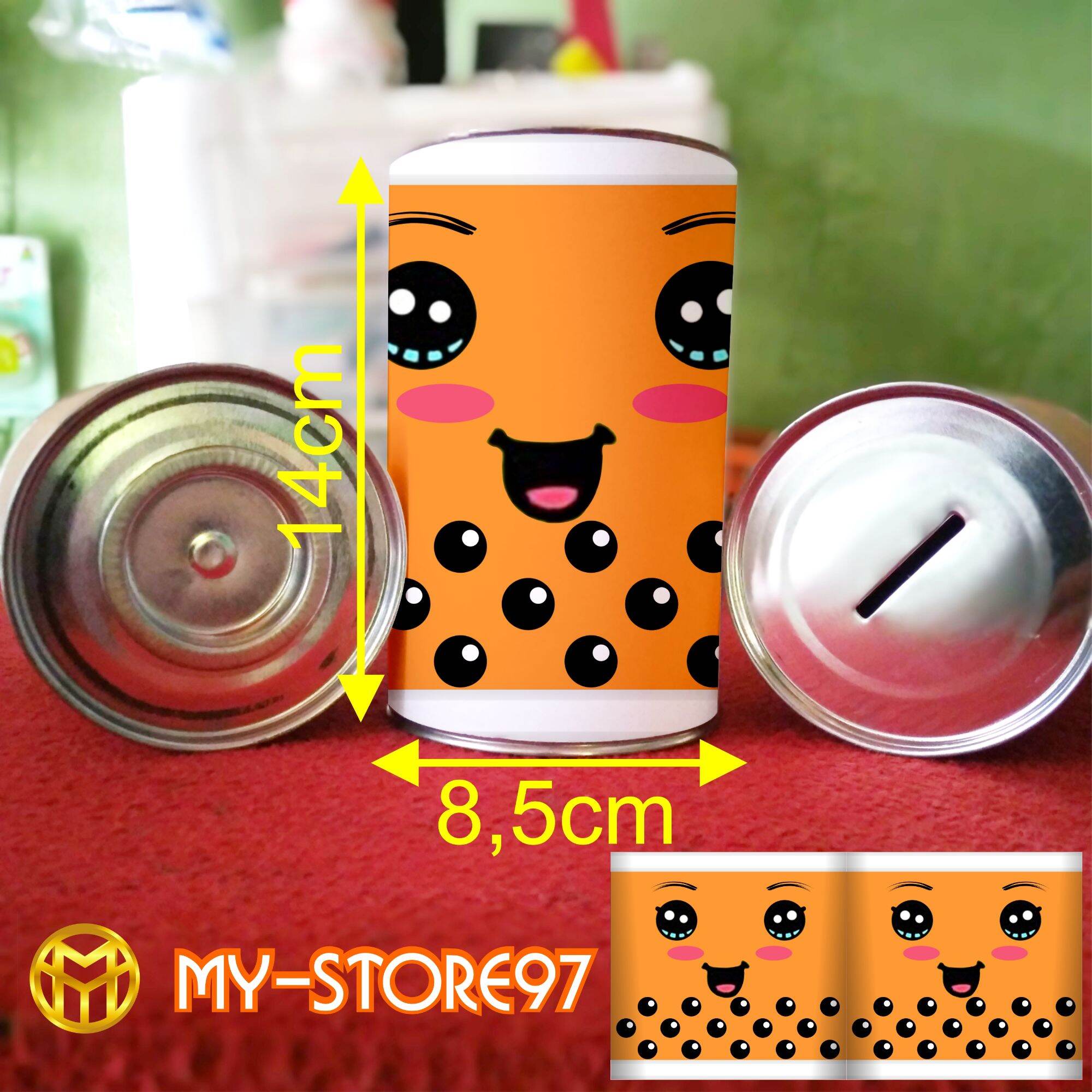 Cartoon Edition | Celengan kaleng | Celengan viral | celengan target