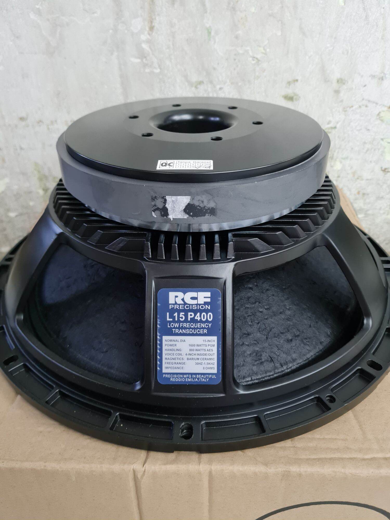 speaker rcf 15 inch p400