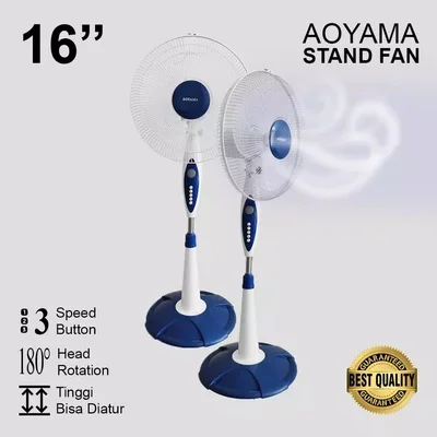 Kipas angin berdiri Aoyama Stand fan 16 inch