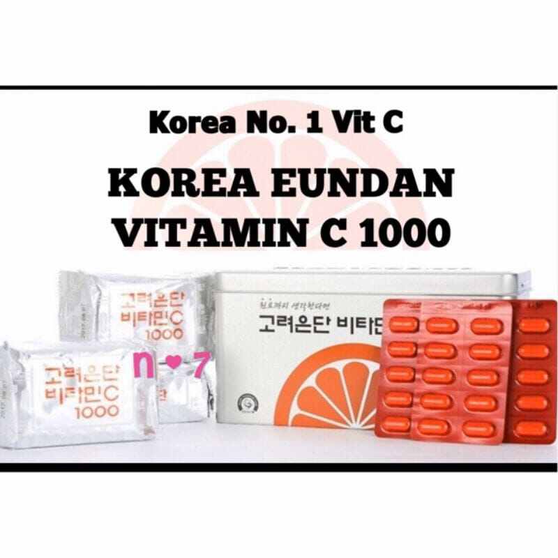 Vitamin C Korea 1000mg isi 60tablet Lazada Indonesia