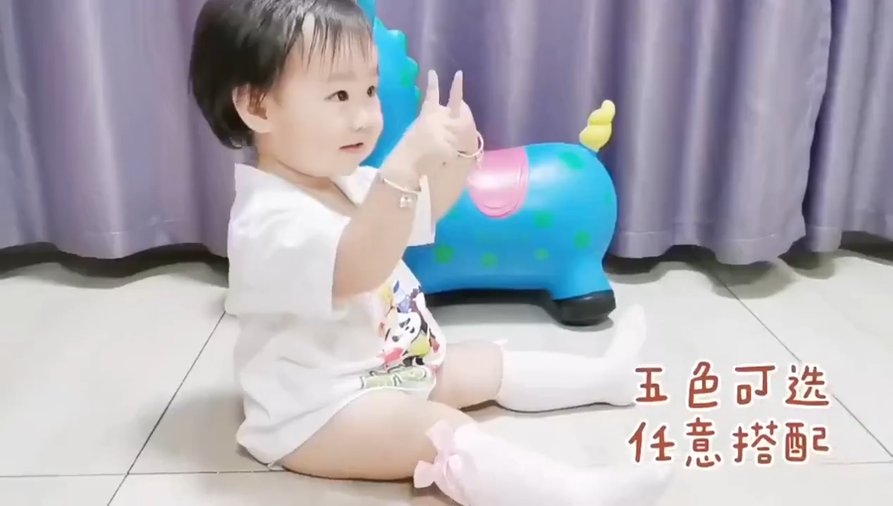 Payoe 0-3 Tahun Kaos Kaki Anak Perempuan Panjang Pita Anti Slip