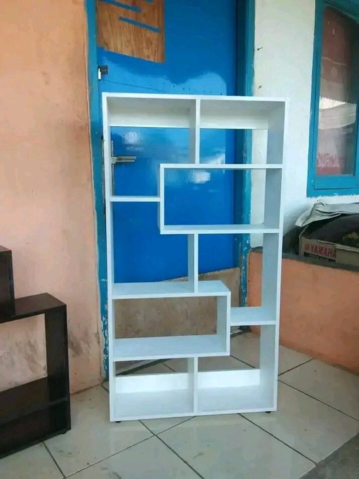 Rak minimalis-sekatan ruangan JUMBO tinggi 125cm