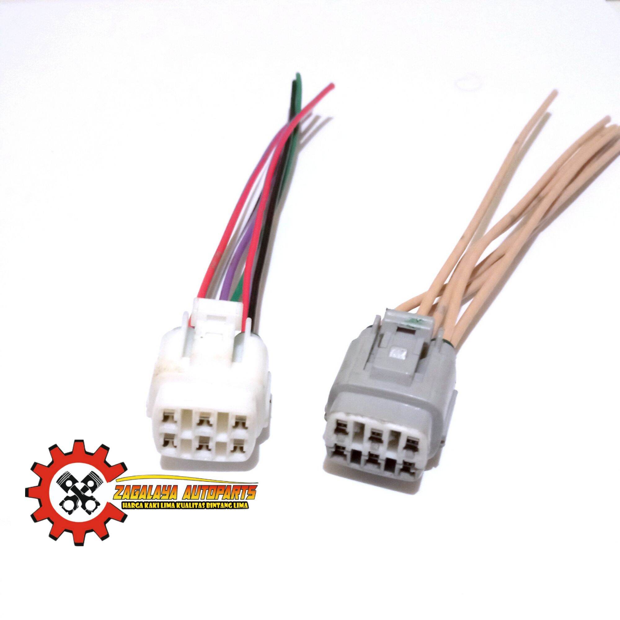 Soket Delco Toyota Great Corolla 6 Pin Harga 30,000 rupiah*Gratis Ongkir