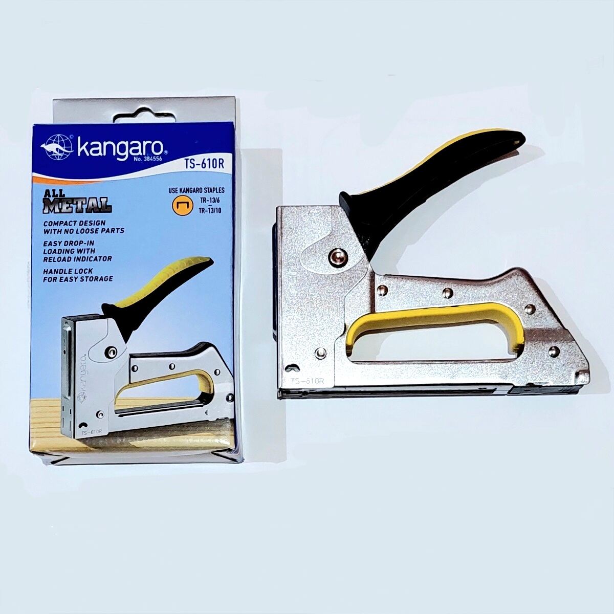 Stapler Tembak Gun Tacker Kangaro Ts 610r Lazada Indonesia