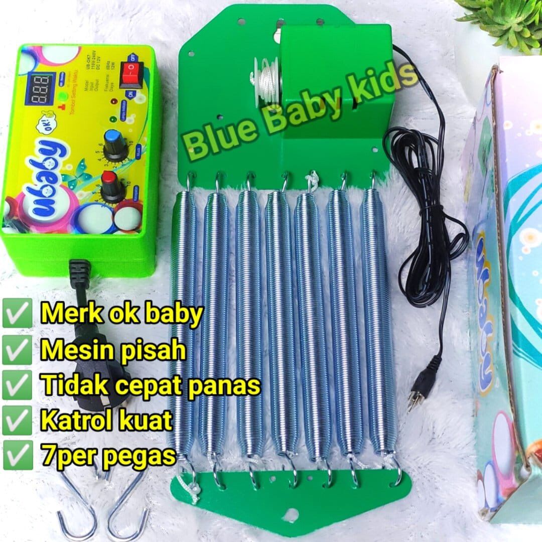 Ayunan bayi elektrik otomatis mesin pisah tidak mudah panas