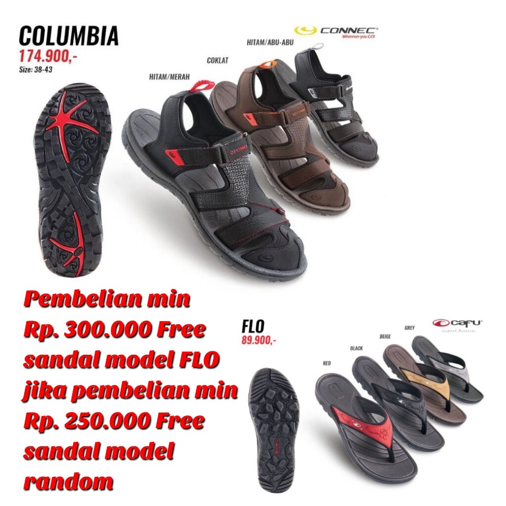 Sandal 2025 gunung columbia