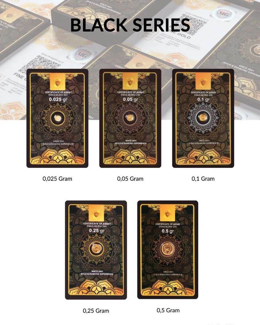 Logam mulia mini gold 0 1 gram lazada indonesia