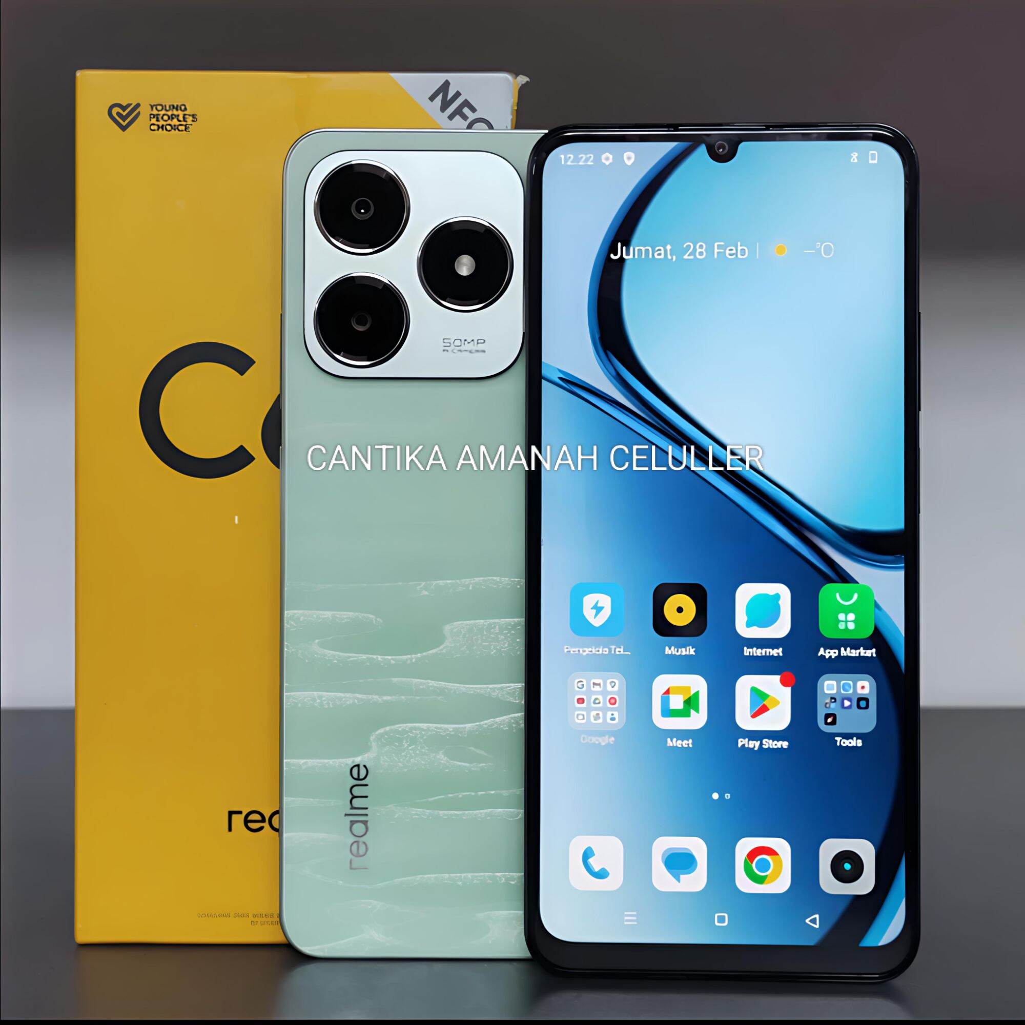 Realme C63 Second Rasa baru Ram 6/128 Harga 1,545,000 rupiah*Gratis Ongkir