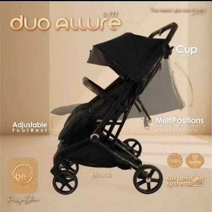 Stroller Babyelle Duo Allure Stroller Bayi Kembar / Kereta Dorong Bayi Kembar
