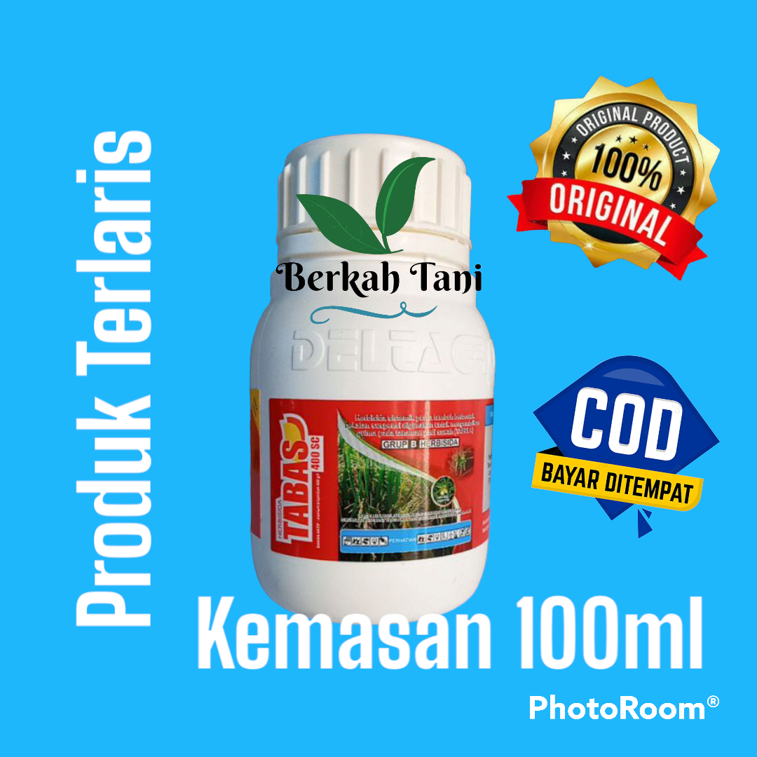 Tabas 400sc 100ml Herbisida Sistemik Pembasmi Gulma Pada Tanaman Padi