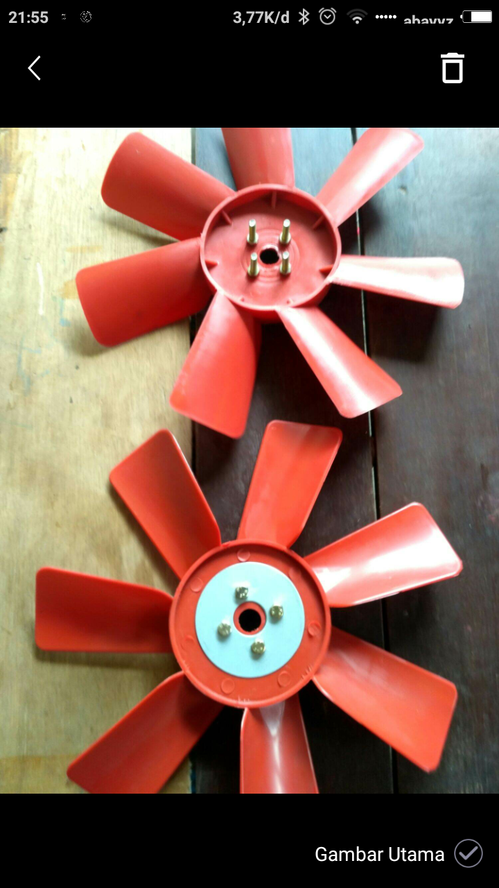 Rice Thresher fan/cooling radiator + Plate and baud M6 4 PCs Harga 22,000 rupiah*Gratis Ongkir