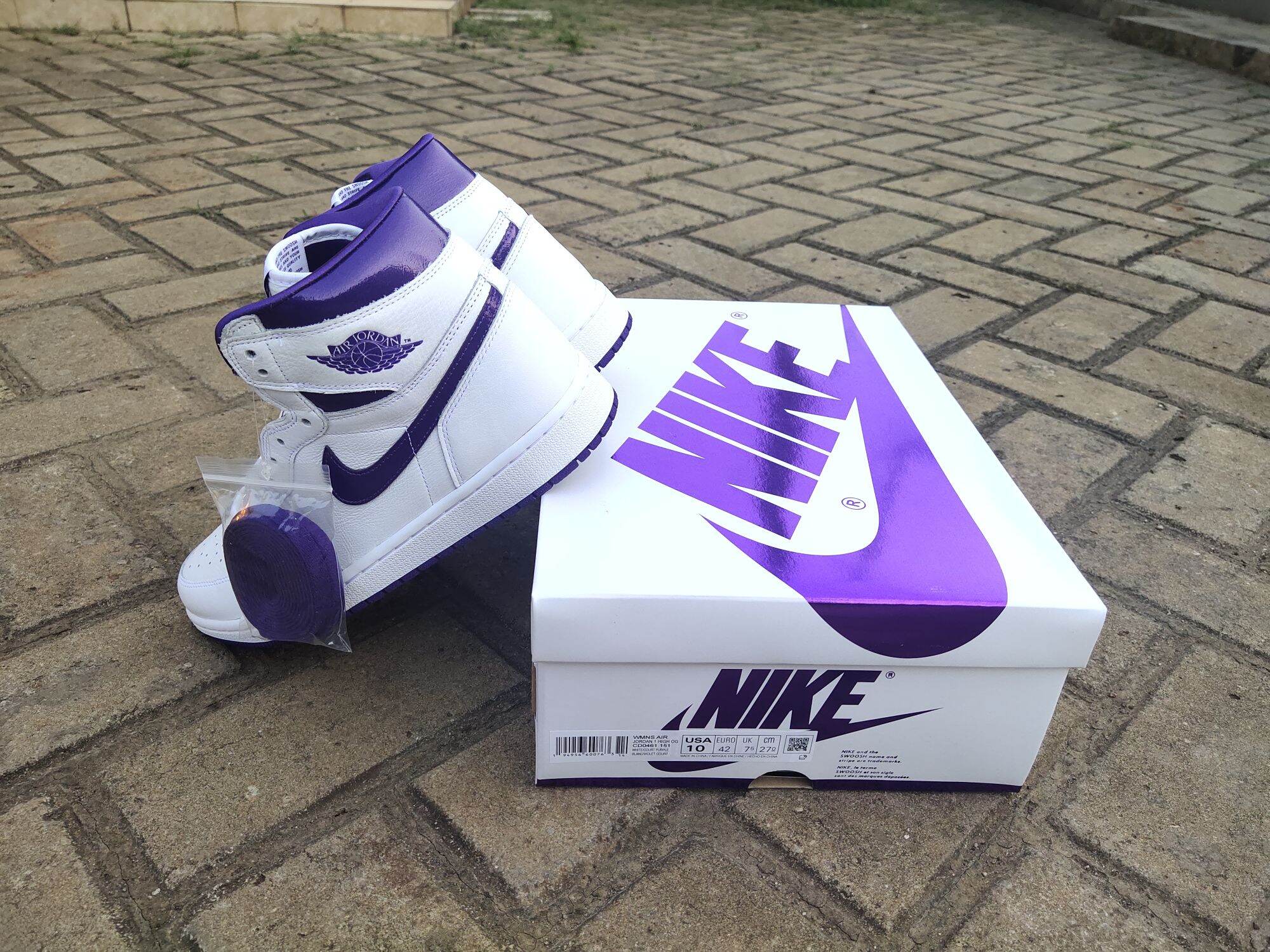 jordan sneakers purple