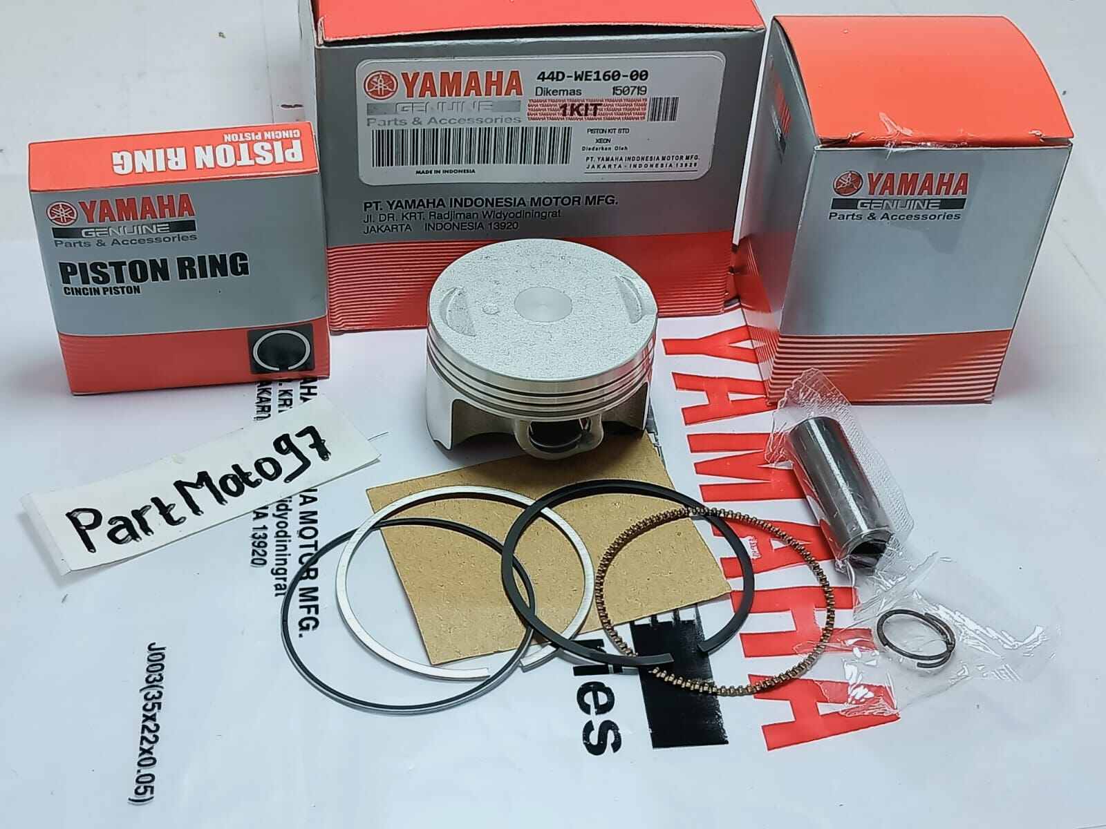 Piston Kit Set 0SSTD Yamaha Xeon Karbu/Xeon GT/Xeon Rc(44D) Lazada Indonesia