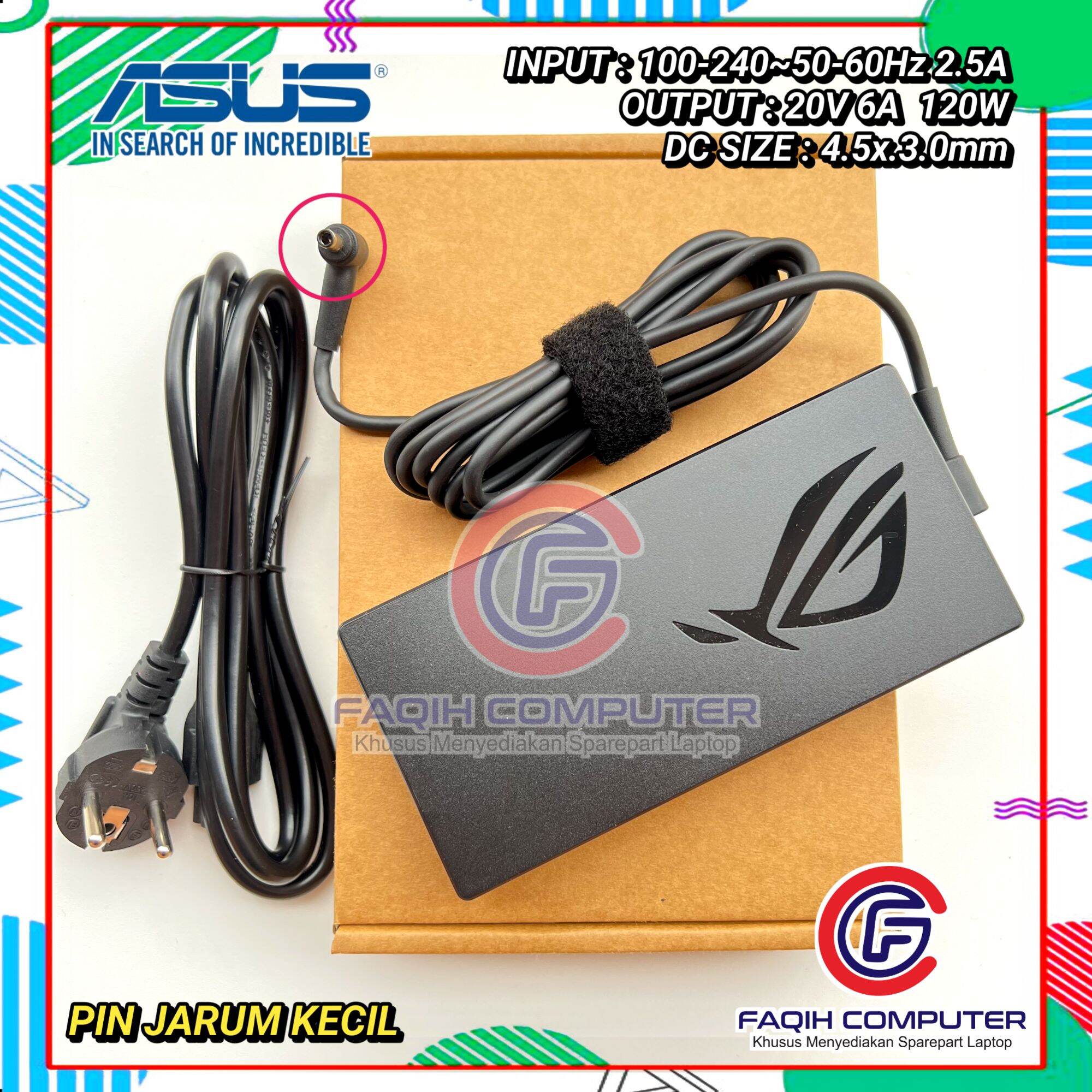 Asus ZenBook Flip 15 UX564EH original chargeur 120 watts 