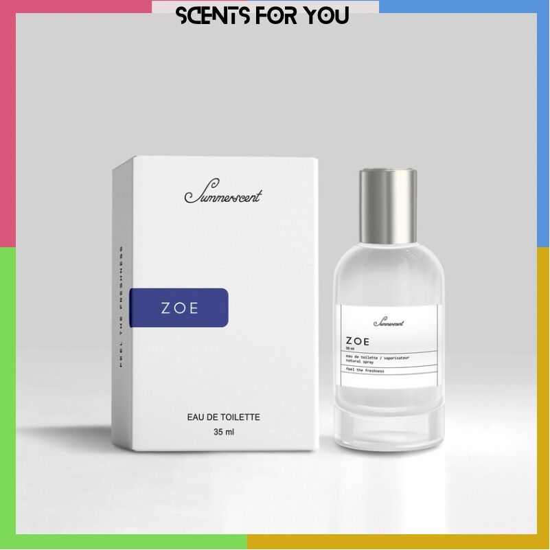 Parfum Cewek Cowok Varian ZOE Aroma Mewah Eropa Summerscent Parfum