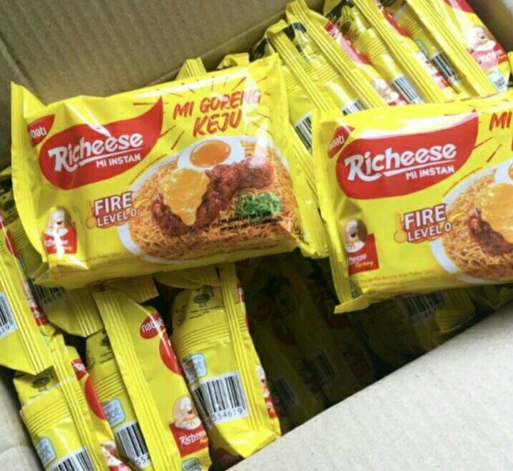 Mie Richeese level 0/Richeese mi goreng/Mi goreng richeese level 0 ...