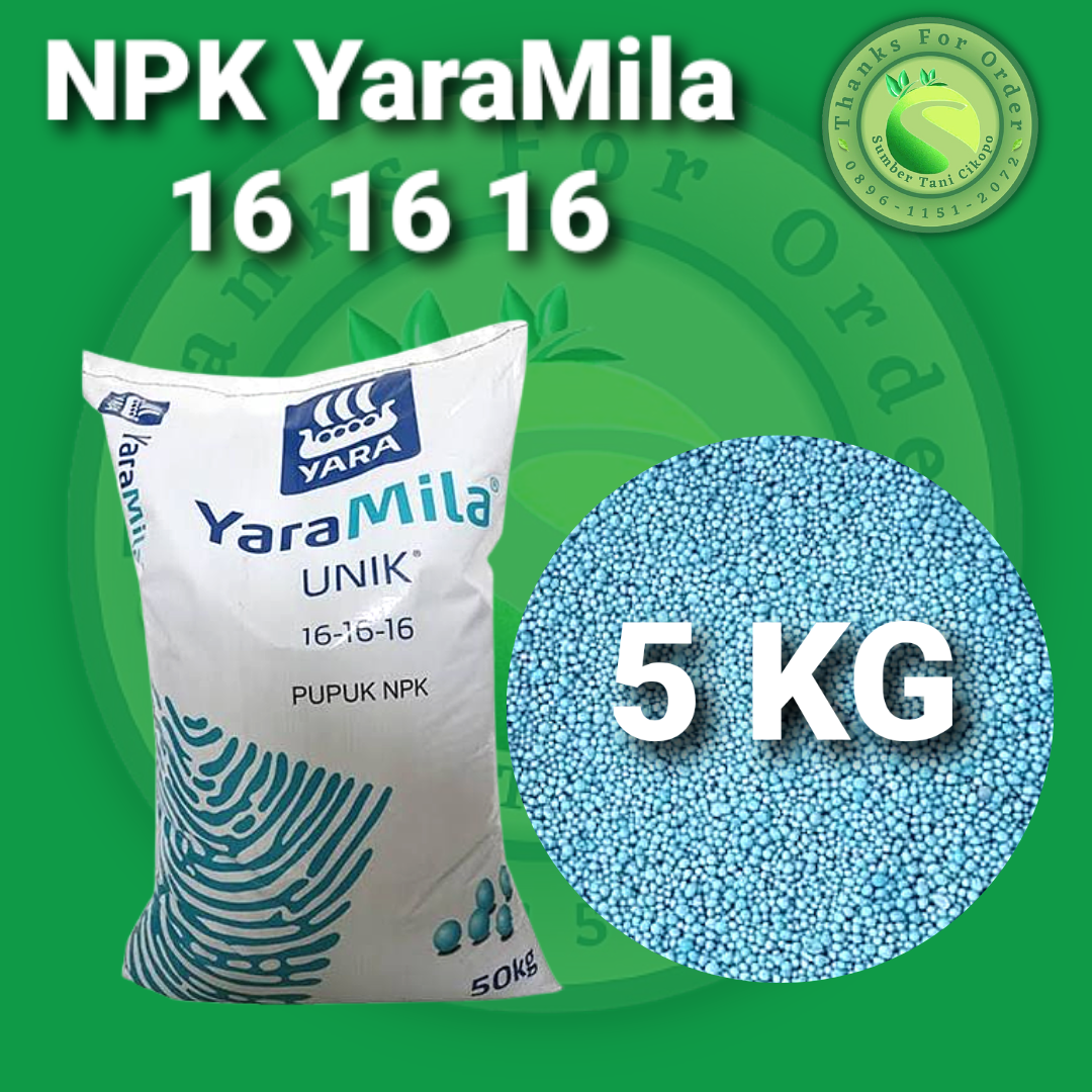 5 KG PUPUK NPK 16 16 16 YaraMila Repack | Lazada Indonesia