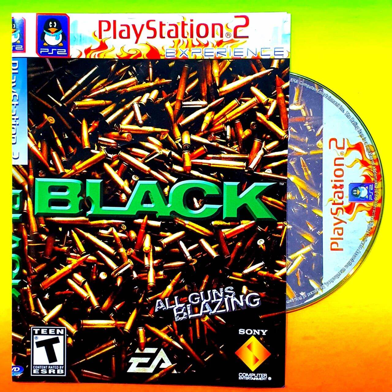 KASET PS2 GAME PERANG TERBAIK BLACK PLAYSTATION 2 ORIGINAL KASET PS 2