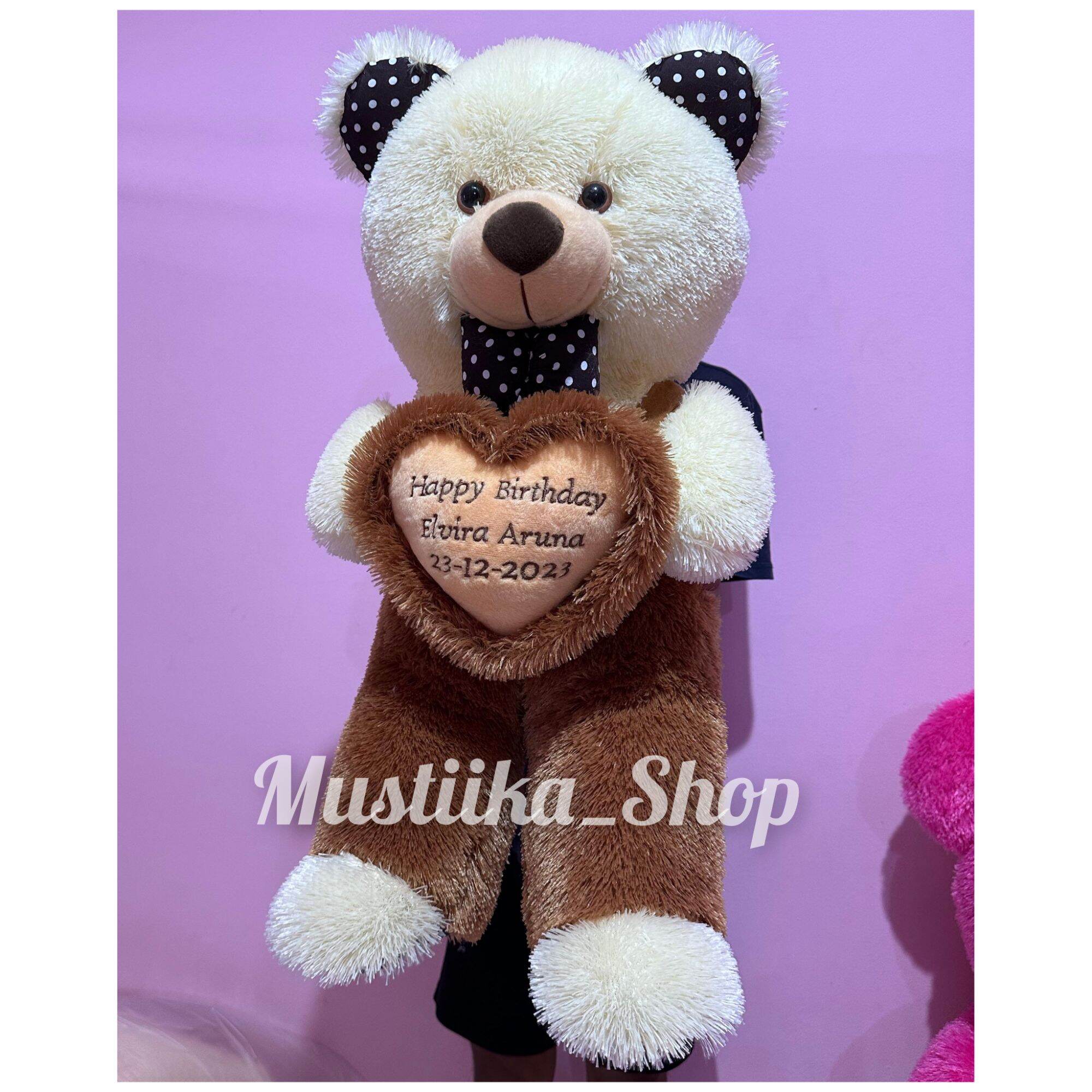 Boneka Beruang Teddy Bear Jojon XL 75 cm SNI Custom Nama