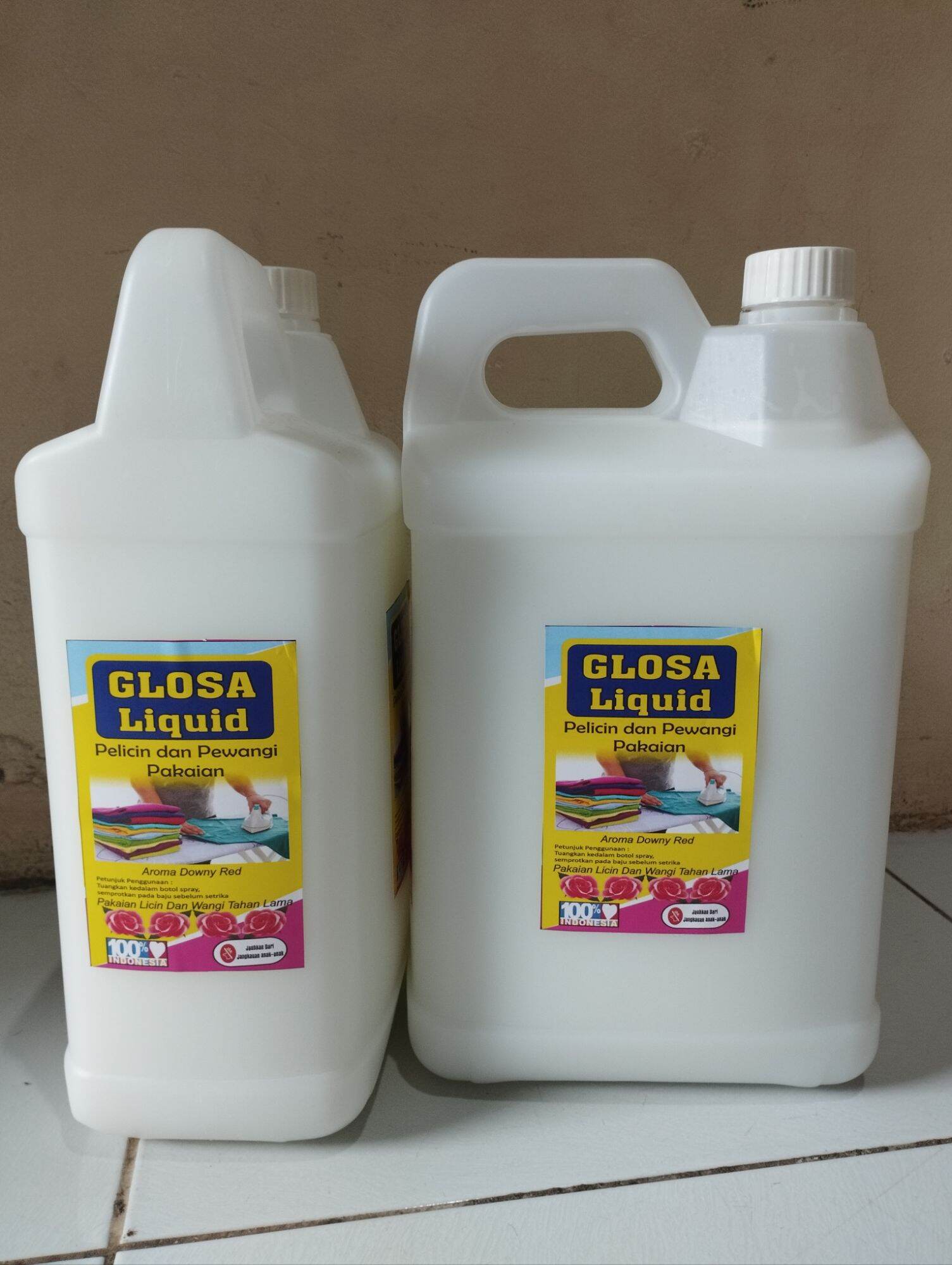 5 Liter Ironing Solution, Makes Ironing Easy. Long-Lasting Fragrance Harga 36,500 rupiah*Gratis Ongkir