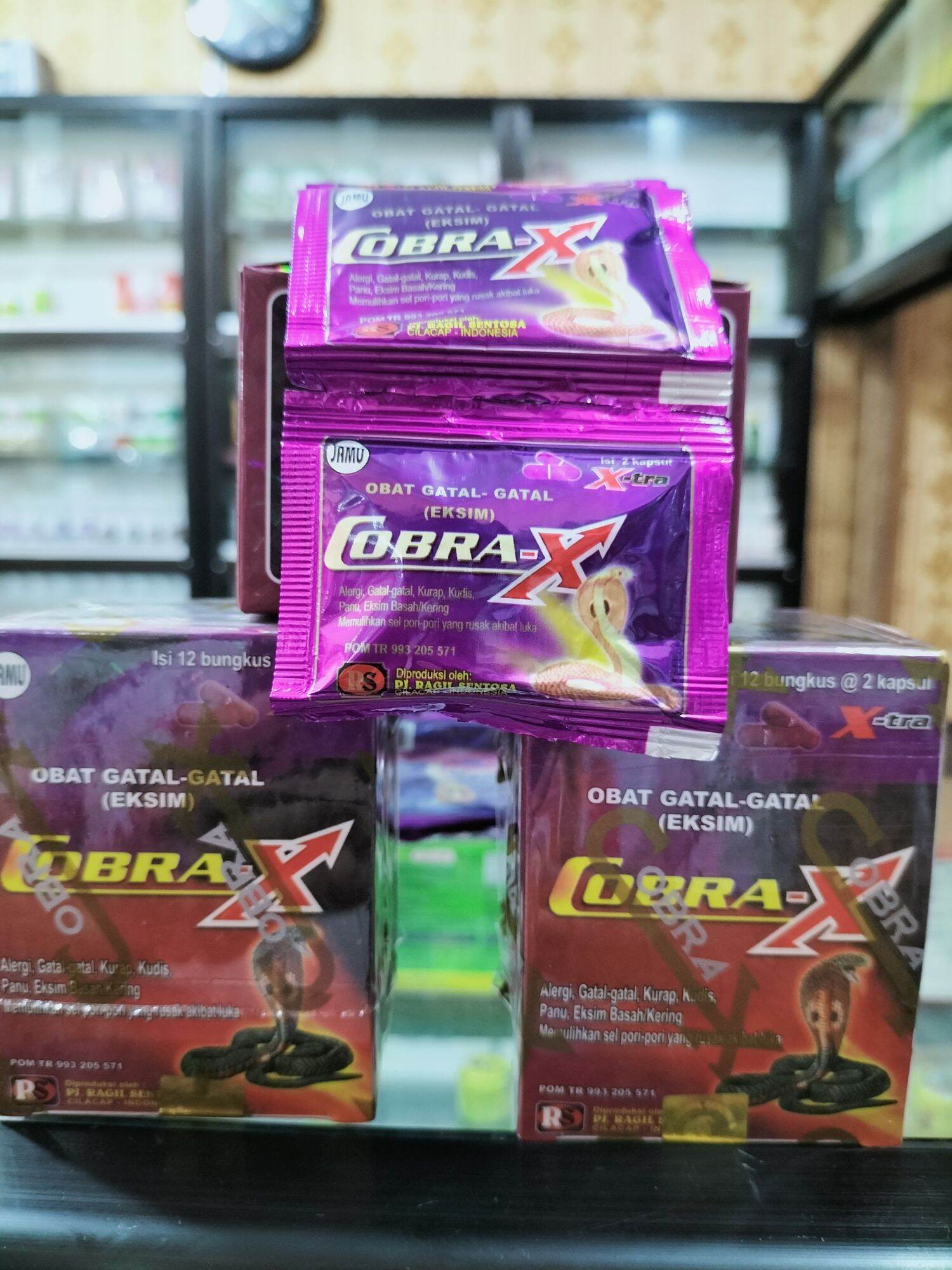 Cobra Kapsul Original Obat Gatal Dan Eksim Lazada Indonesia