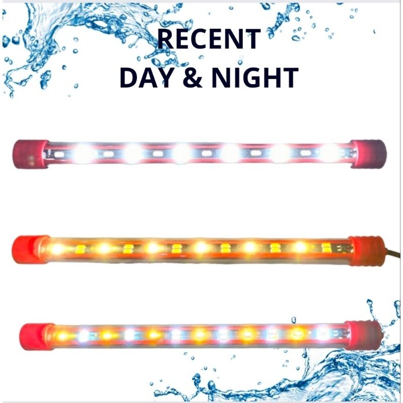 RECENT DAY & NIGHT T4 N 40 Lampu Celup Led Tanning View Aquarium Aquascape