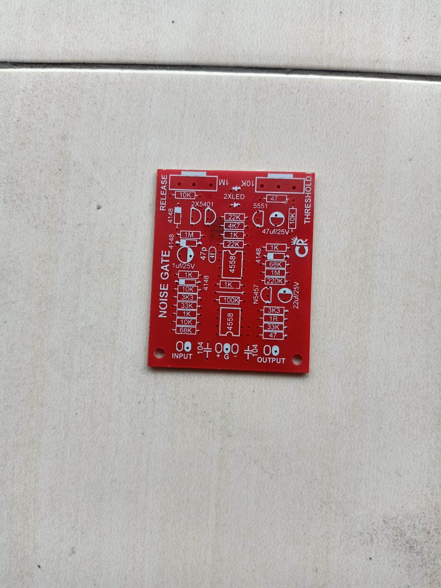 pcb kit noise gate anti feedback feed back sound system mixer harga