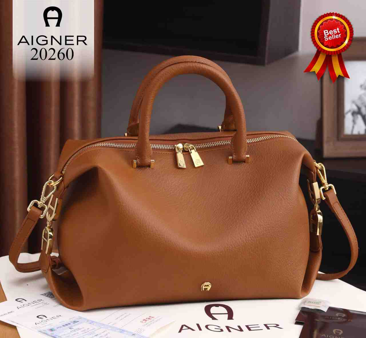 Aigner best sale bag harga