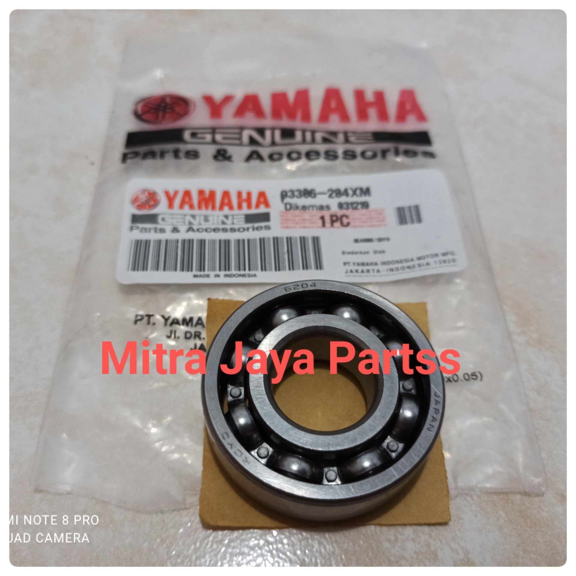 Bearing Lahar As Pully Mio M Z Mio S Fino Yamaha Koyo Japan