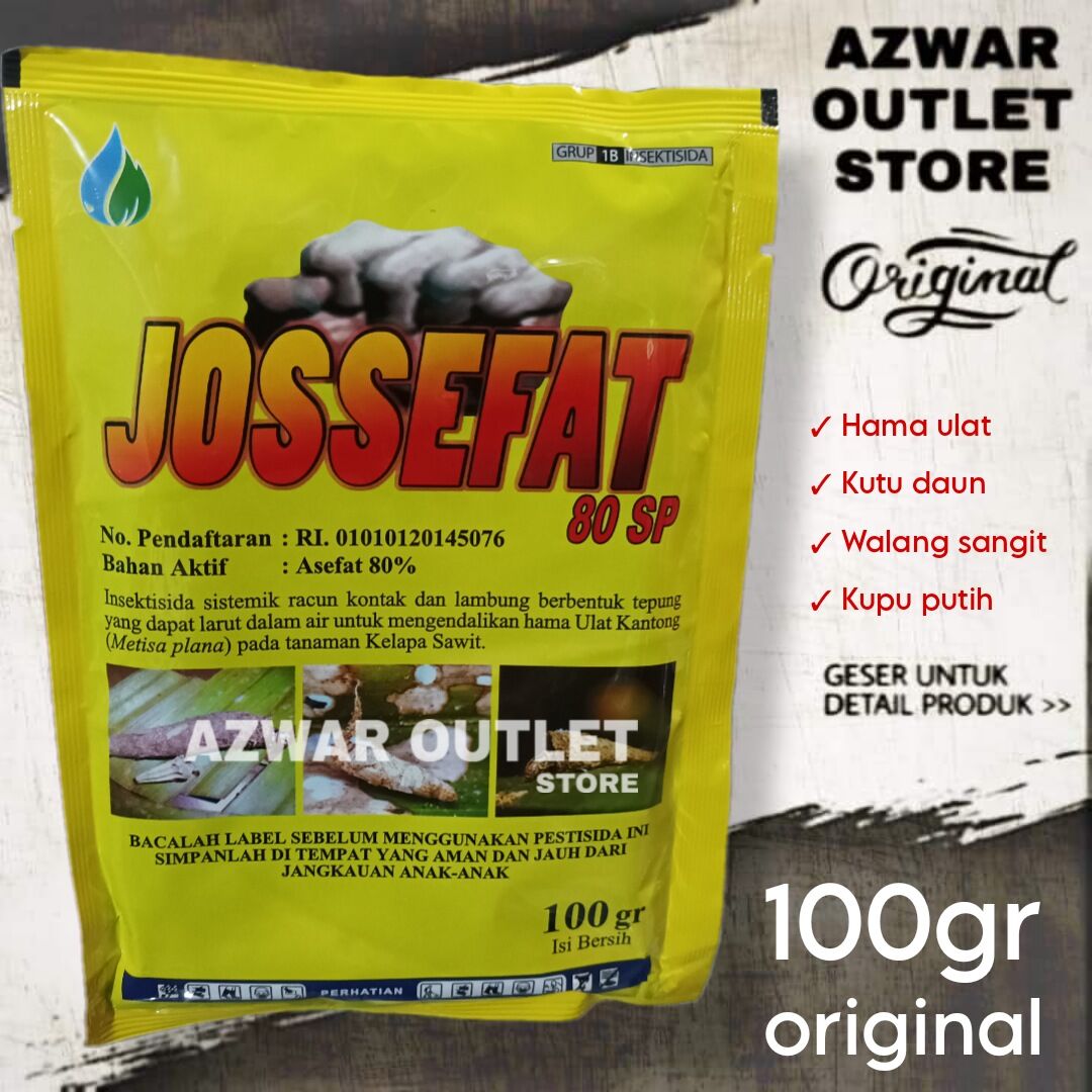 JOSSEFAT 80SP | insektisida Asefat untuk hama ulat dan kutu daun ...