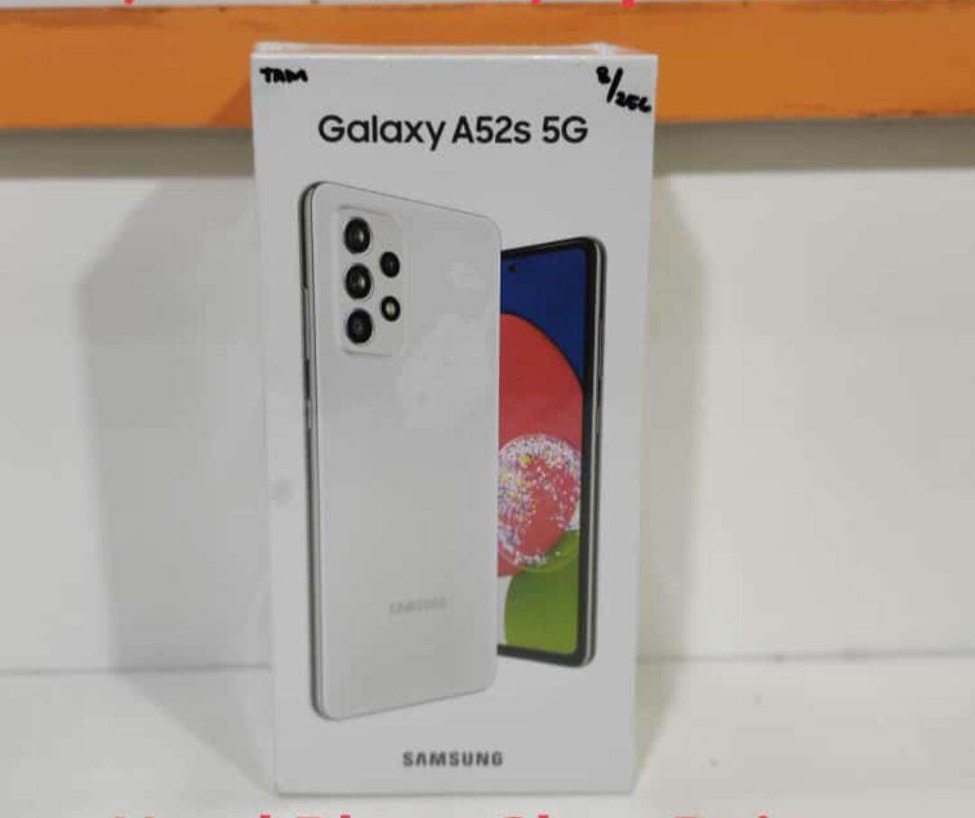 new Samsung A52S 8 128 segel garansi resmi Harga 6,199,000 rupiah*Gratis Ongkir