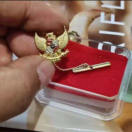 Pin Kerah Garuda Paskibra Pin Rantai Lambang Garuda Ri Lazada Indonesia