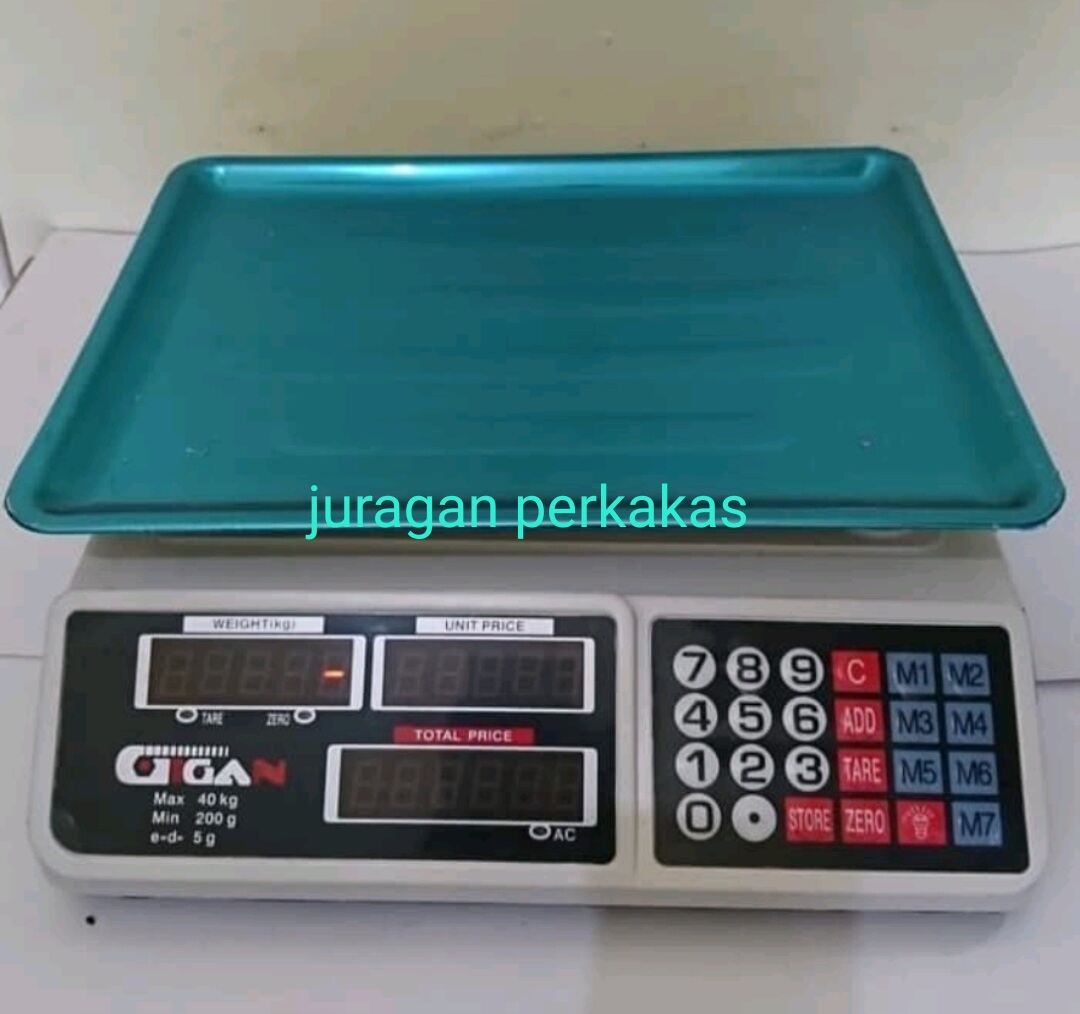 Timbangan Digital 40kg Timbangan Duduk Digital 40kg Timbangan Gigan