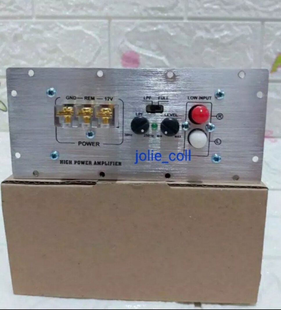 Kit bass tube subwoofer amplifier 12v Lazada Indonesia