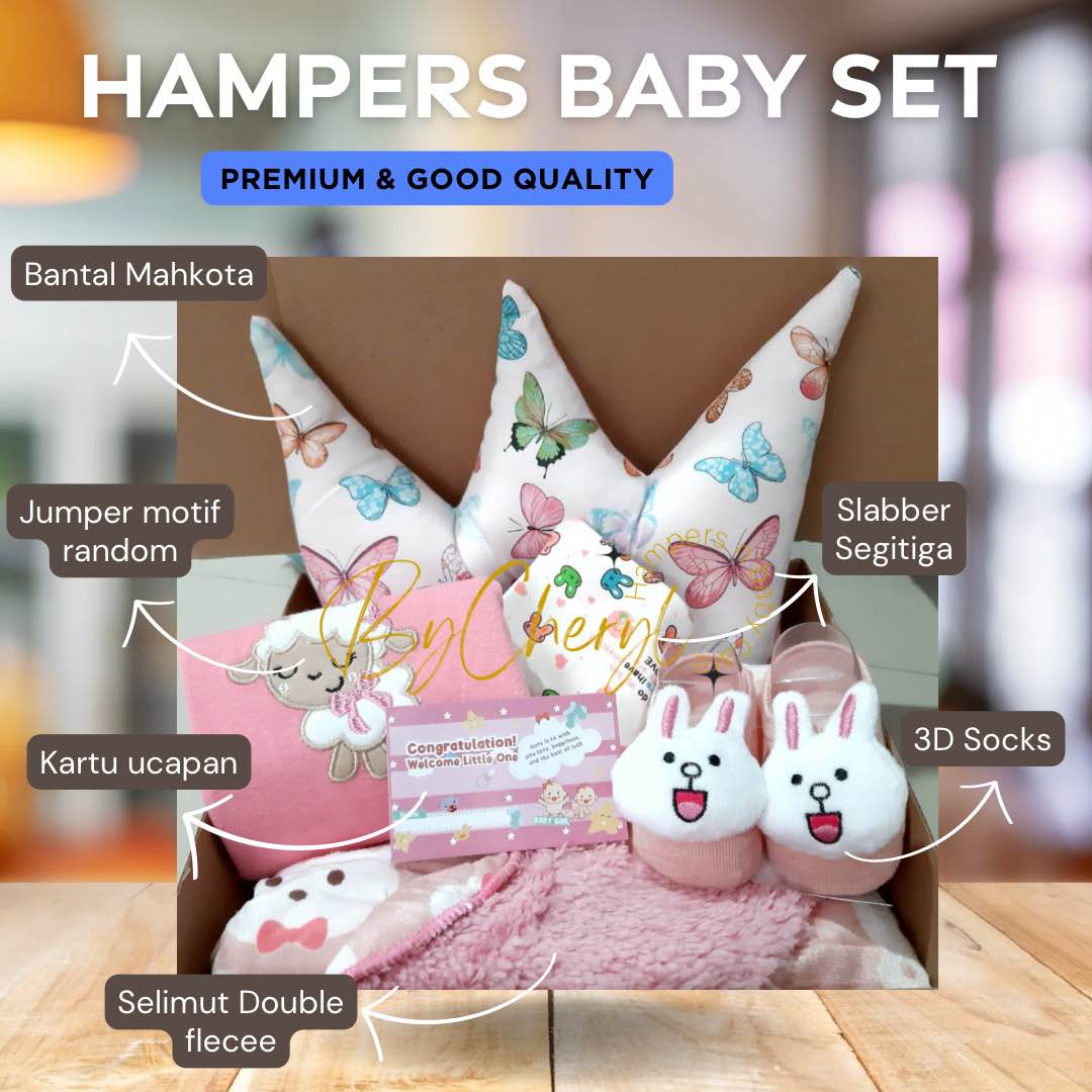HAMPERS BAYI NEWBORN / KADO BAYI / BAJU BAYI / SELIMUT BAYI