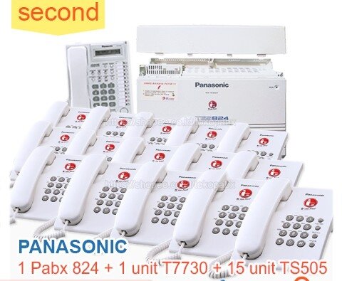 Paket Pabx Panasonic +16 Telepon Harga 5,300,000 rupiah*Gratis Ongkir