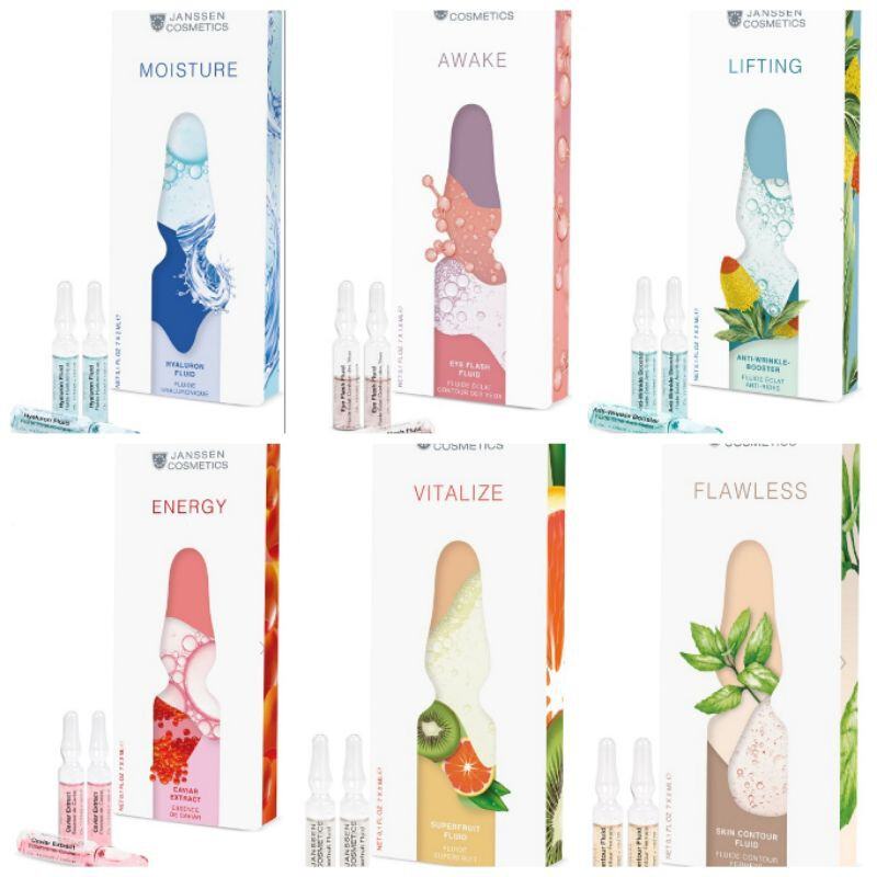 Janssen Ampoule 2ml isi 7pcs/box Serum Wajah Jansen Ampoules Lazada