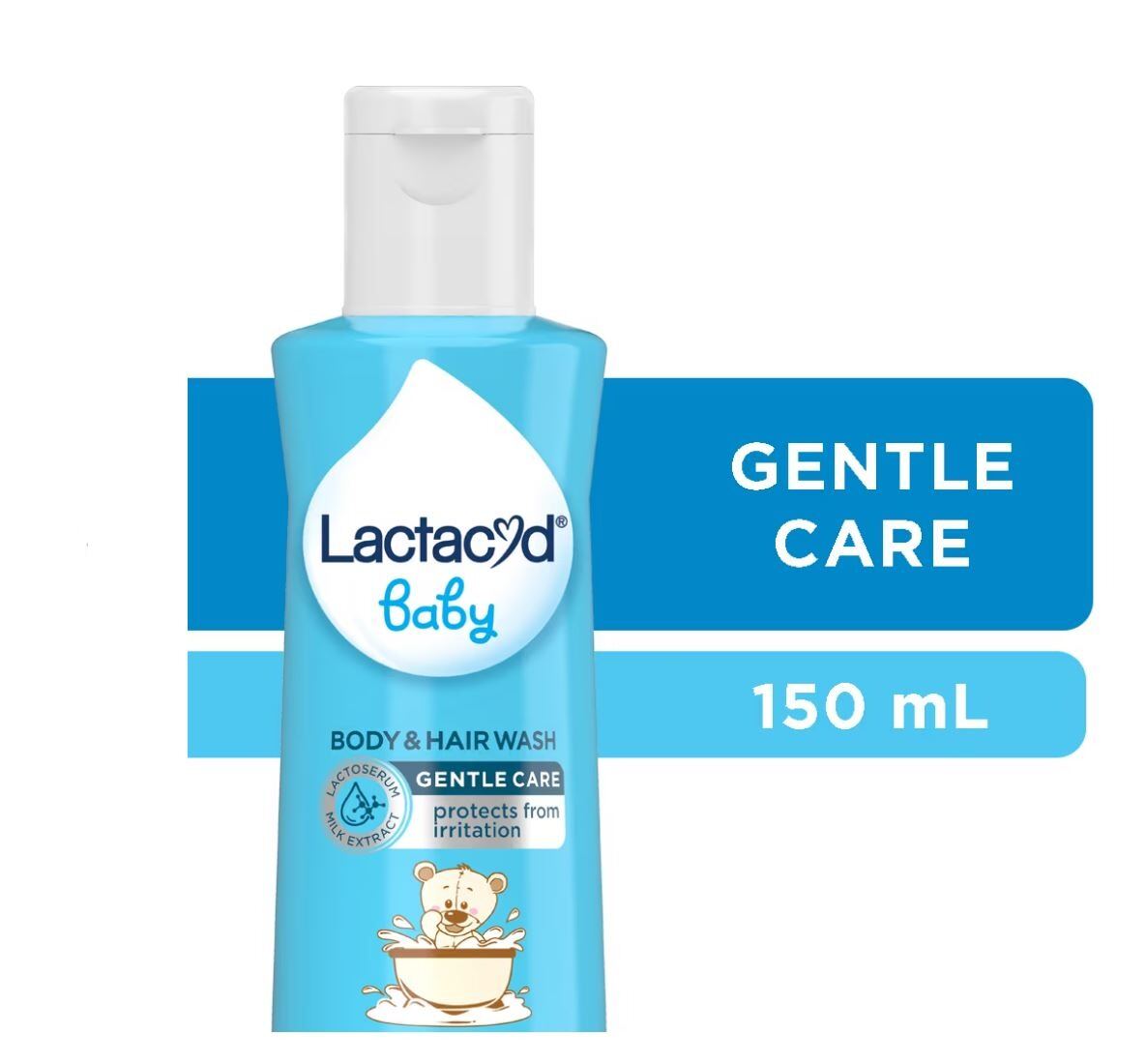 LACTACYD BABY BODY HAIR WASH GENTLE CARE 150ML Sabun mandi anak bayi