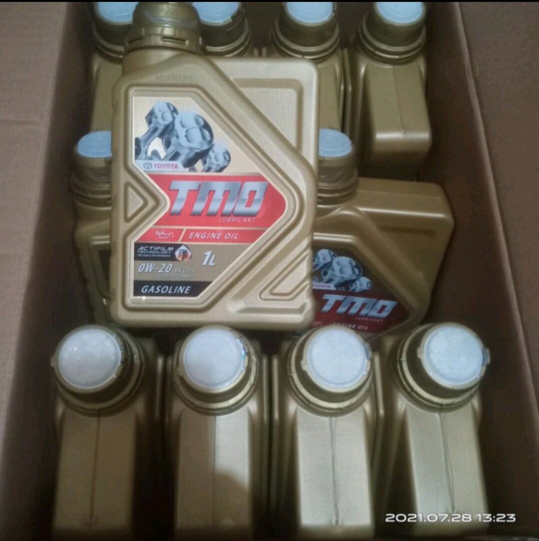 Oli Mesin Mobil TMO Gold 0w20 1Liter Original Harga 79,000 rupiah*Gratis Ongkir