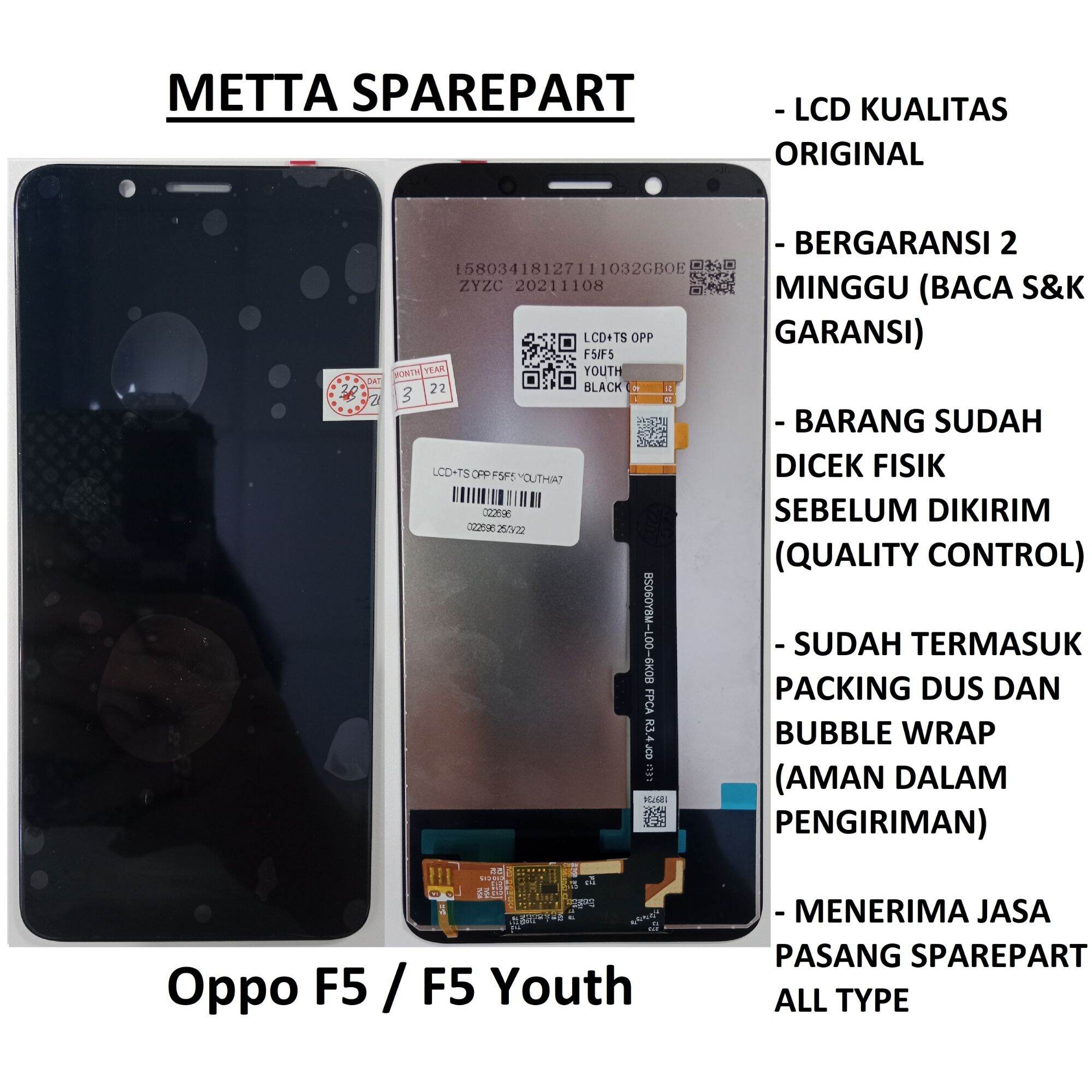 lcd ts oppo f5