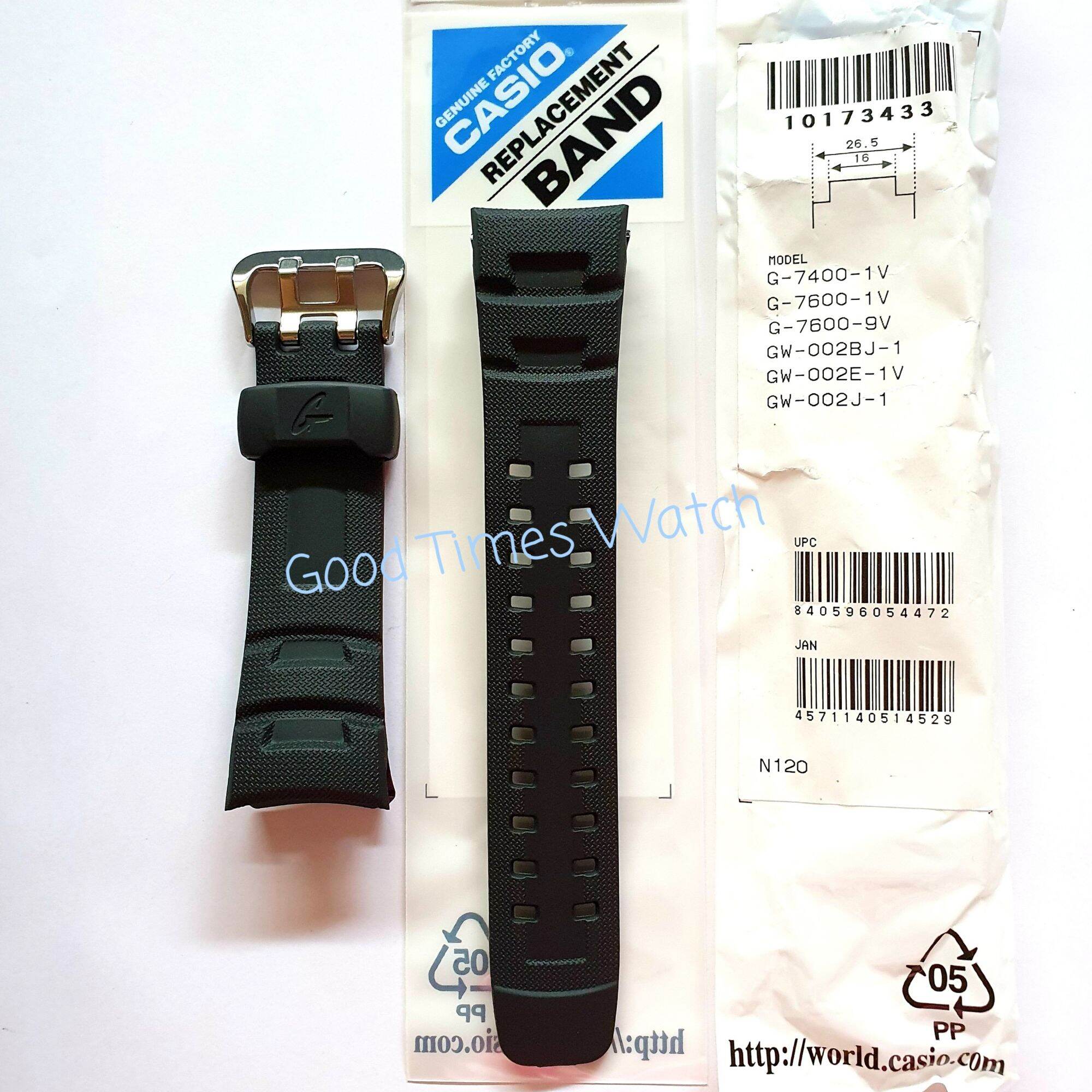 STRAP G-SHOCK G-7400 G-7600 GW-002 G 7400 G 7600 GW 002 Casio Original |  Lazada Indonesia