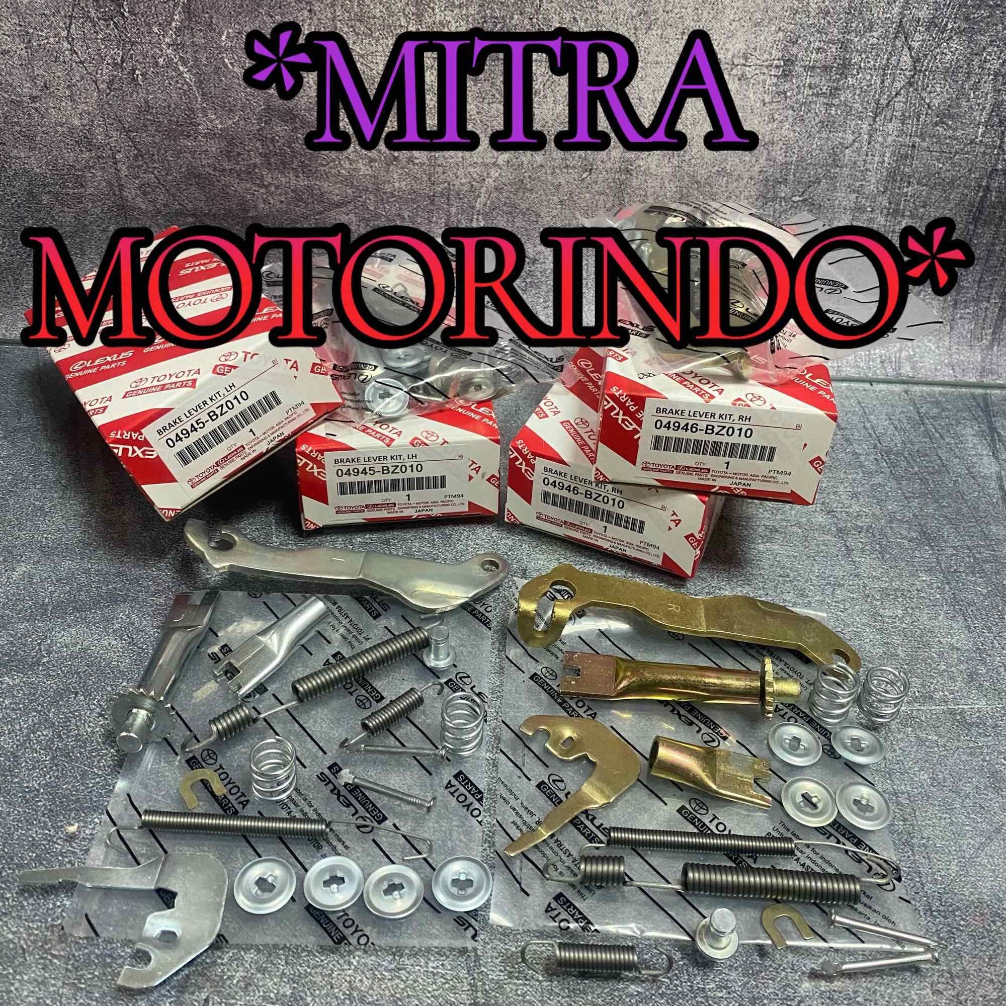 Setelan Rem Tangan Brake Lever Kit 1 Set Kiri/Kanan Toyota Avanza,Xenia,Veloz,Terios,Rush 04945-BZ010/04946-BZ010 Harga 163,000 rupiah*Gratis Ongkir